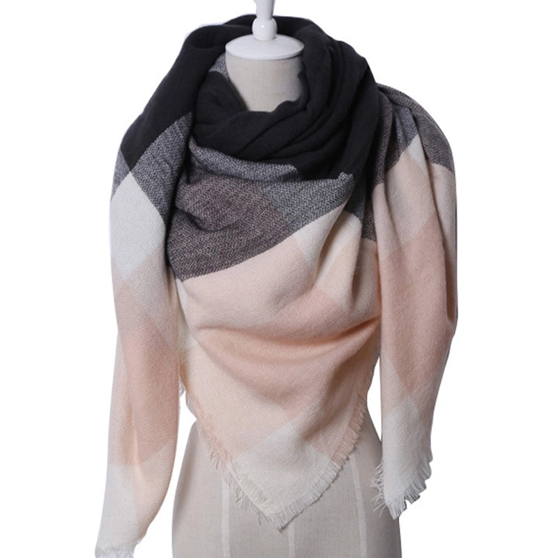 Winter Women Scarf Warm Cashmere Scarves Women Big Square Long Scarves