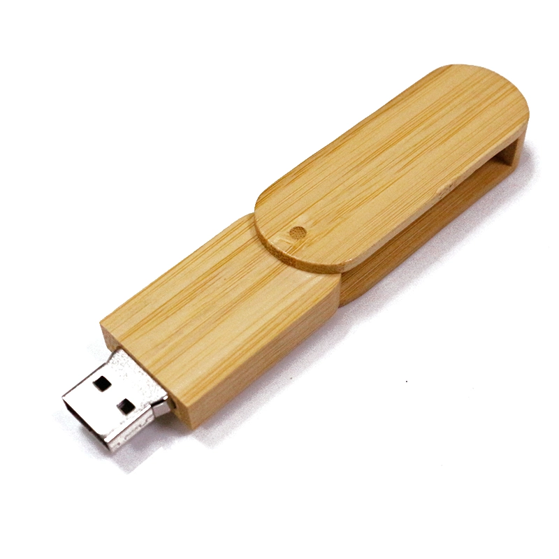 Wooden Box Logo Bamboo Custom 8GB 16GB 32GB 64GB USB 3.0