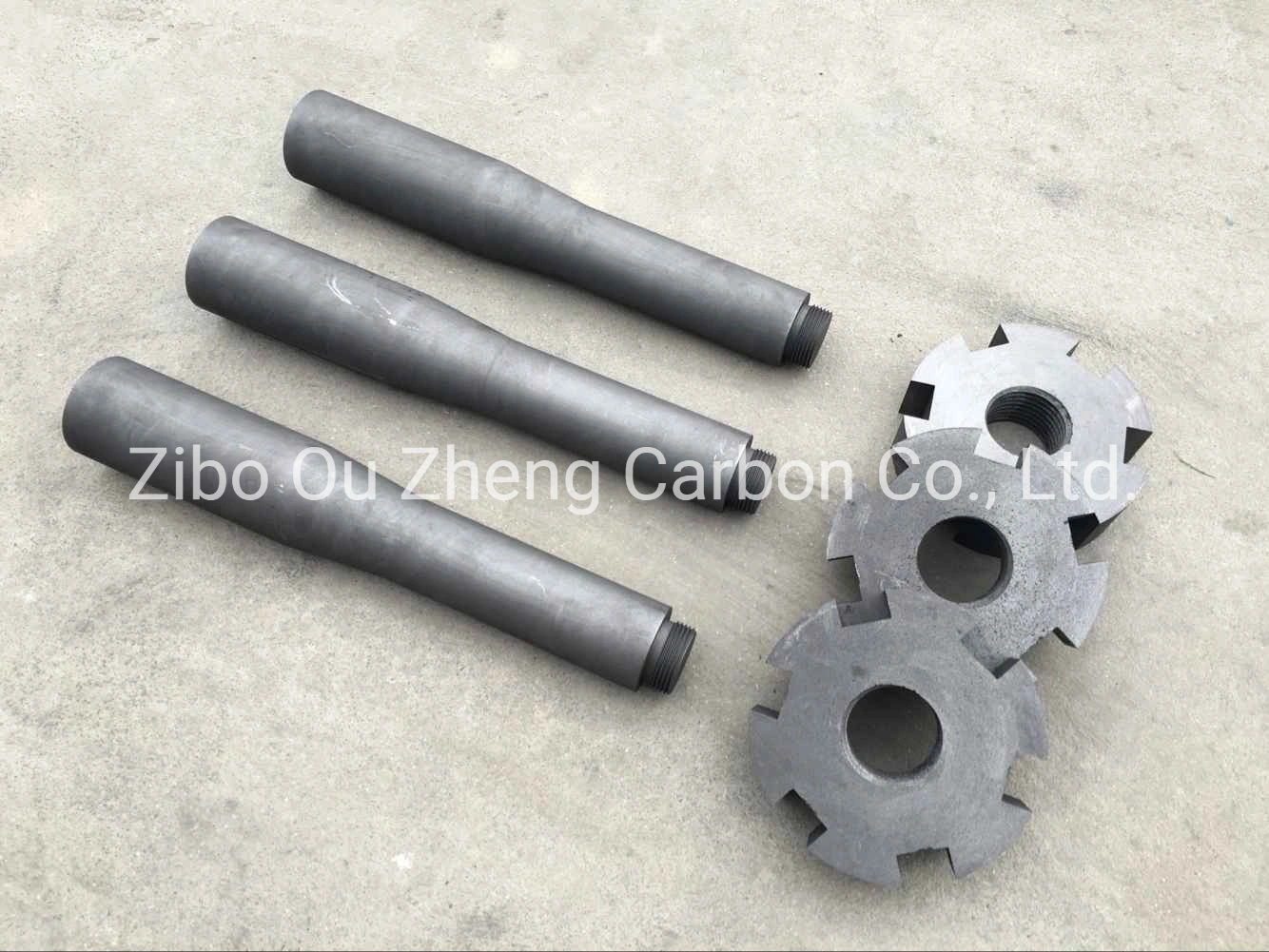 Customized 1.85g/cm3 Density Carbon Graphite Rotor and Shaft Price