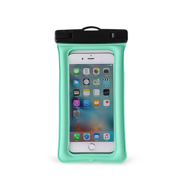 Customize Logo Ipx8 PVC Camping Floating Swimming Drifting Universal Case with Mobile Phone Waterproof Pouch Bags