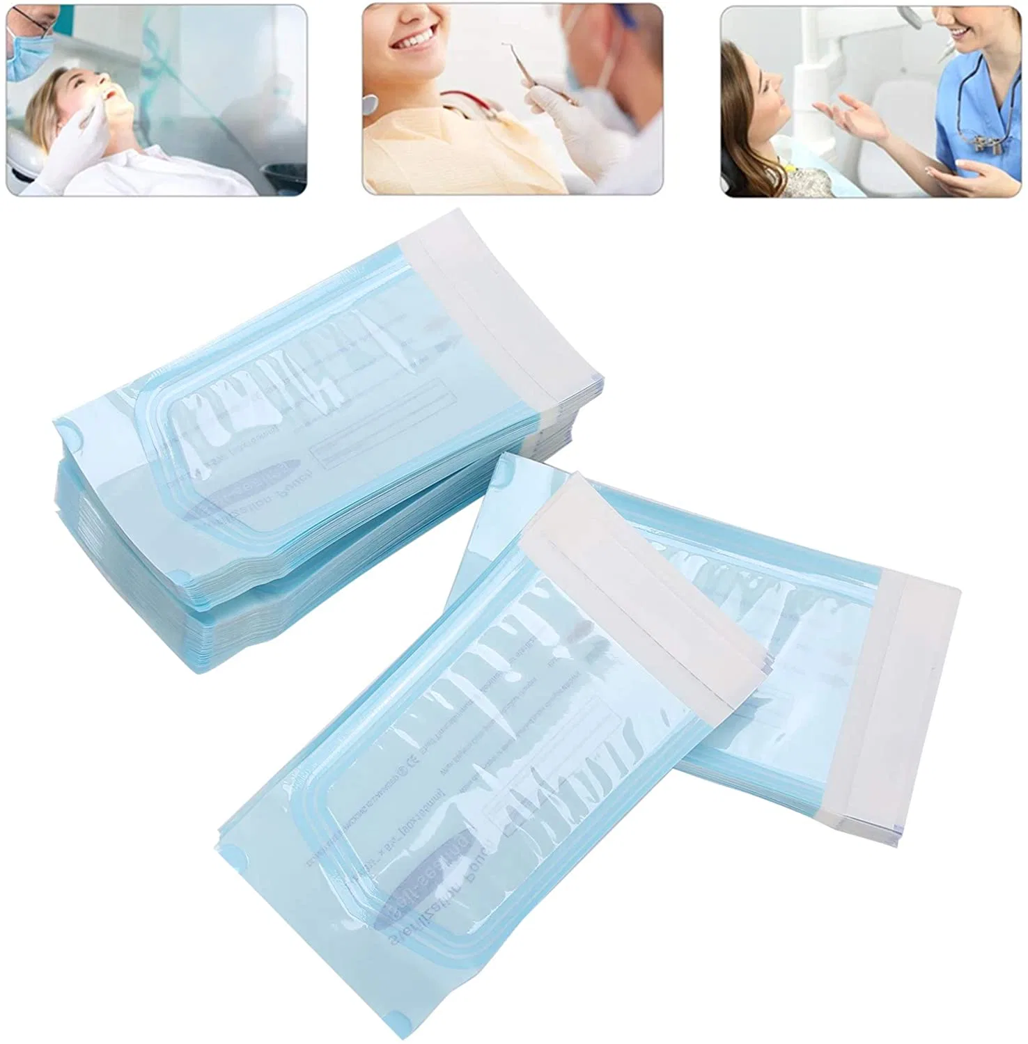 Die Medizinische Verwendung Einweg Selbstklau Sterilisation Beutel Dental Supply Produkt