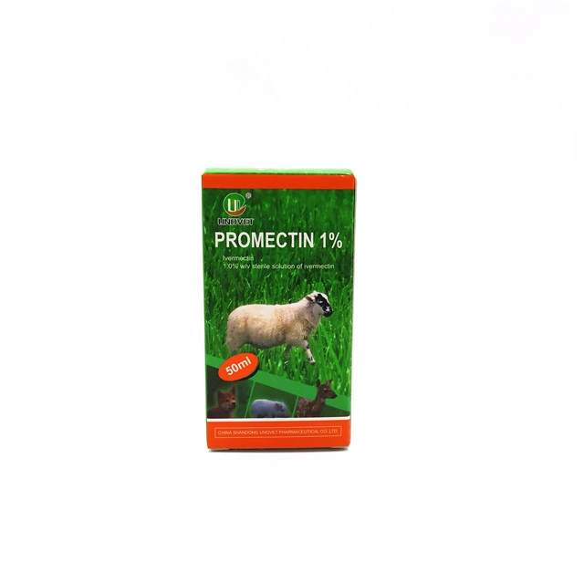 Ivermectin Injection GMP Level Veterinary Pharmaceutical Injection Goats Use Medicine 100ml Good Quality