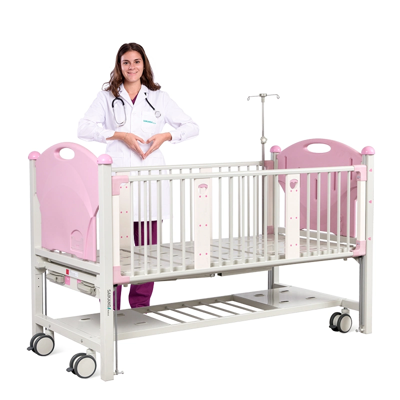 Lovely Popular Stainless Steel Baby Furniture Children Bed