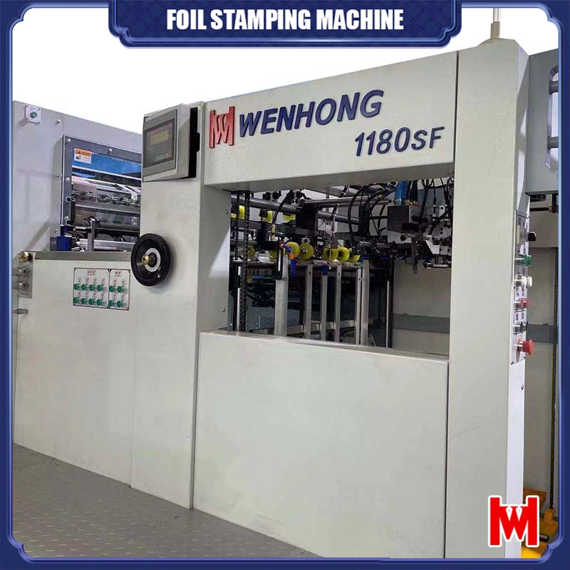 Automatic Paper Embossing Hot Foil Stamping Machine for Plastic, Leather, PVC, Wood and Other Products