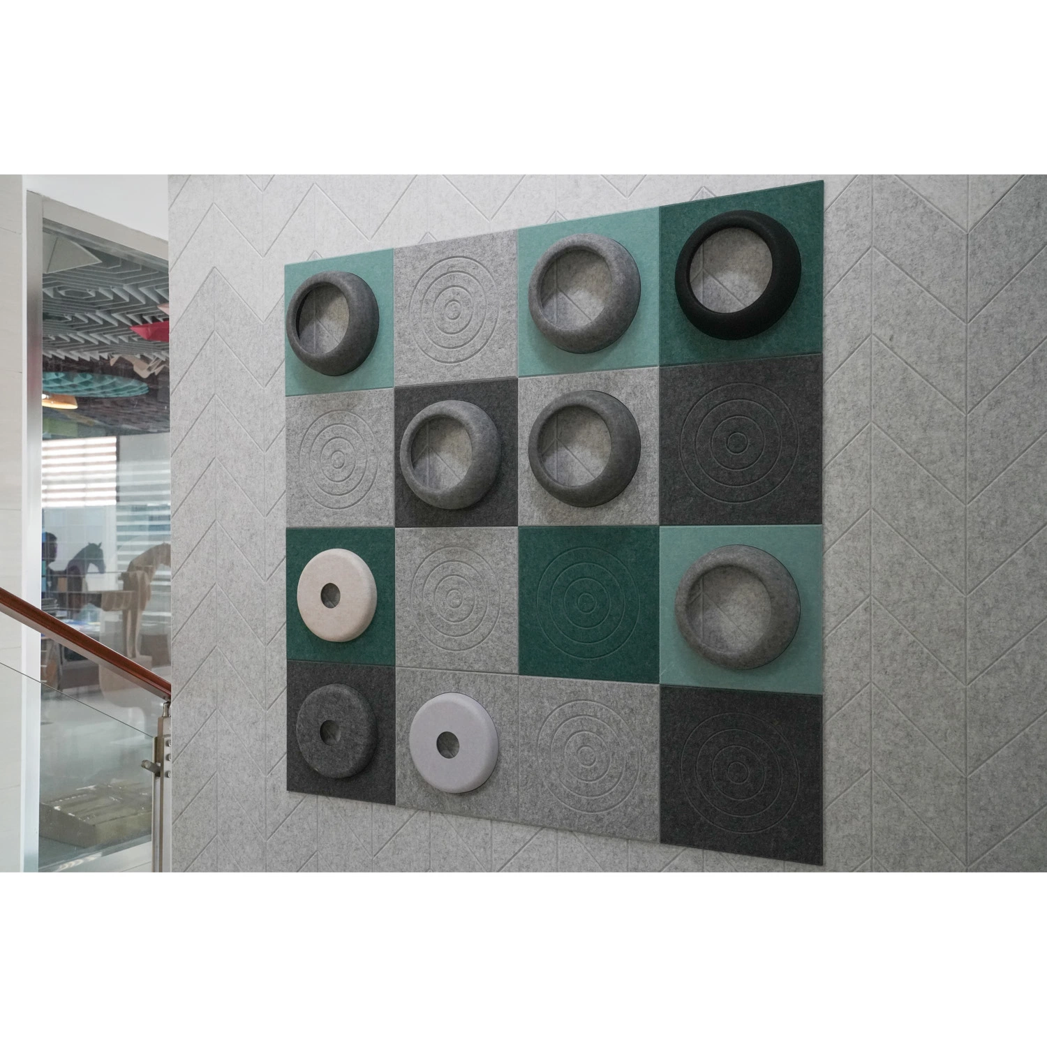 Popular Style Hollow-out Polyester Fiber Acoustic Acoustic Panel