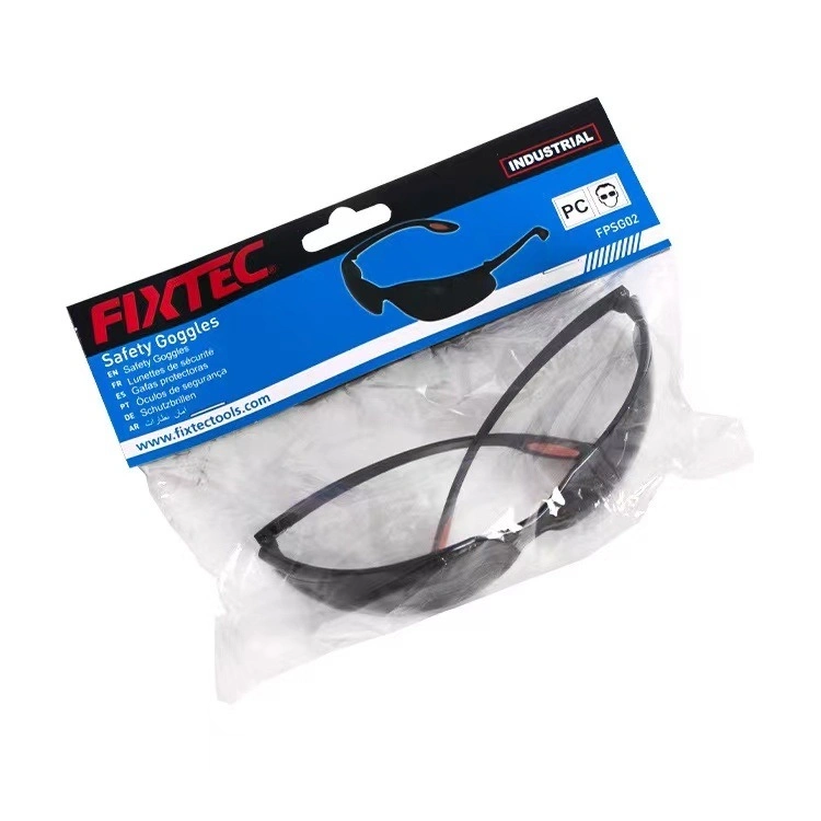 Fixtec Fashion Wholesale/Supplier PC Lens Protective Plastic Black Spectacles Safety Glasses Sunglasses