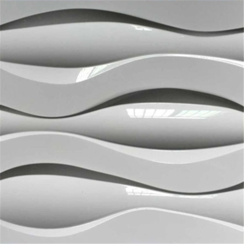 Hygienic Cladding 3D PVC Wall Panel/Decorative 3D Wall Panel