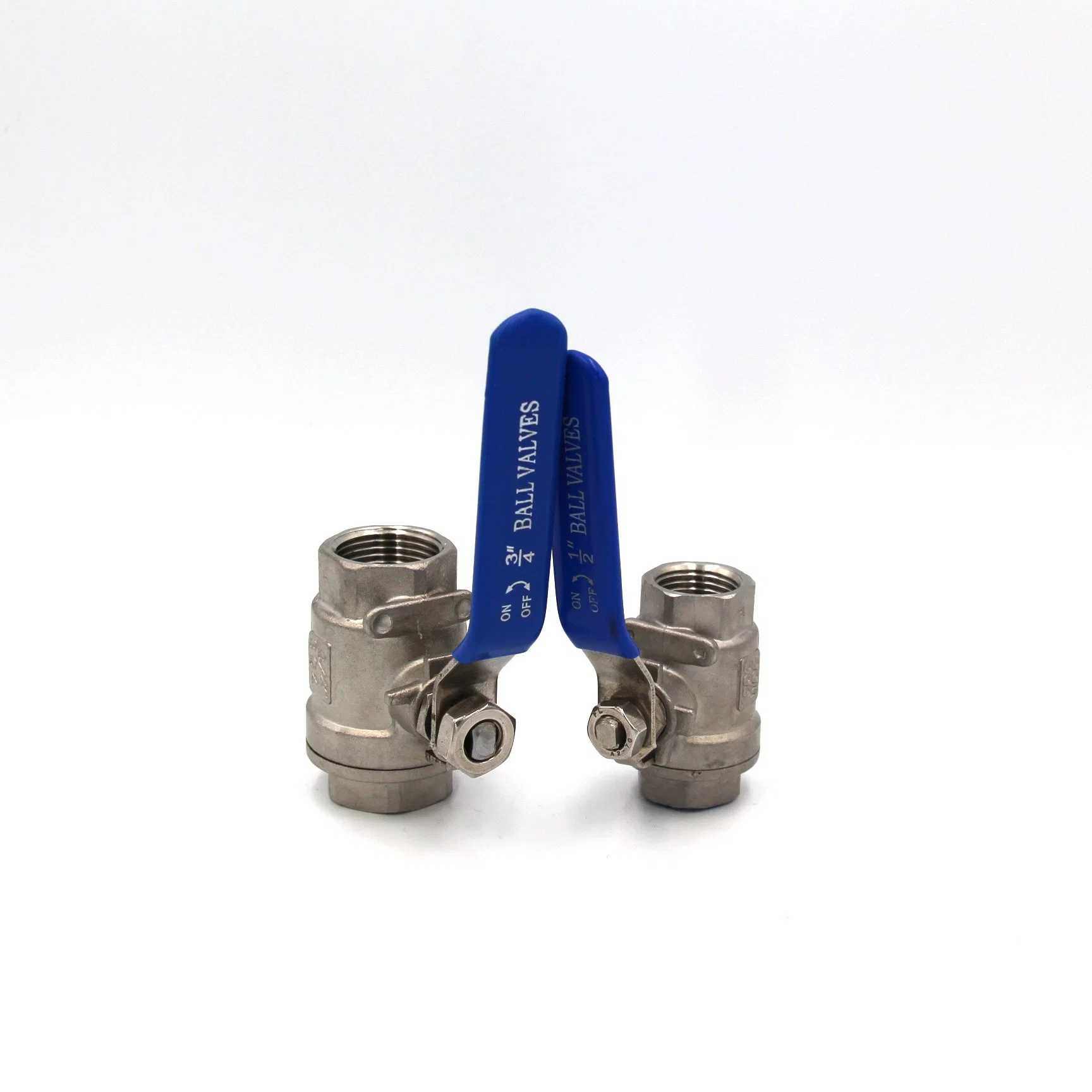 1/2"-4" 201/304/316 Stainless Steel Type Switch Valve Internal Thread Straight Through Pipe Ball Valve