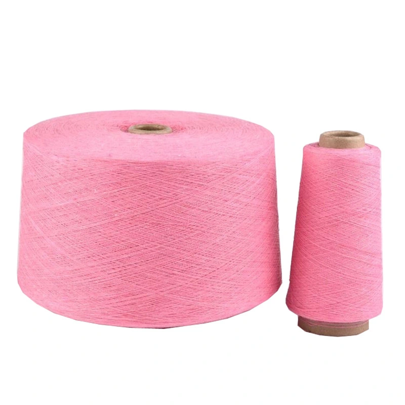 Ne16s/1 Open End Recycled Cotton Polyester Blended Regenerated Yarn for Towel