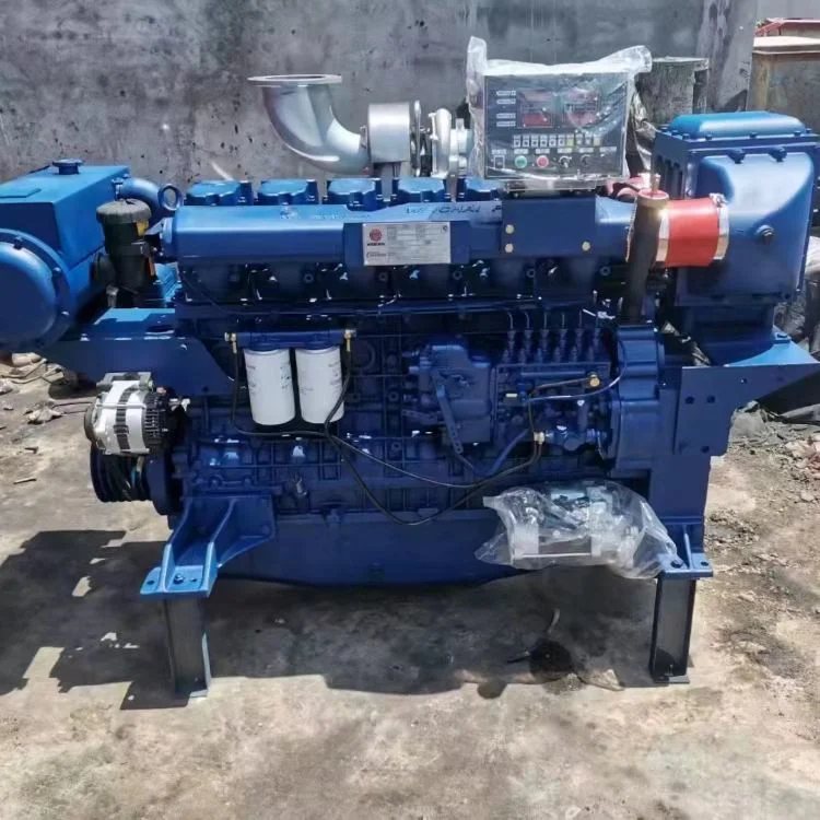 Venta caliente Nueva 6 cilindros Weichai Wp12 258-405kW Marina Motor diésel