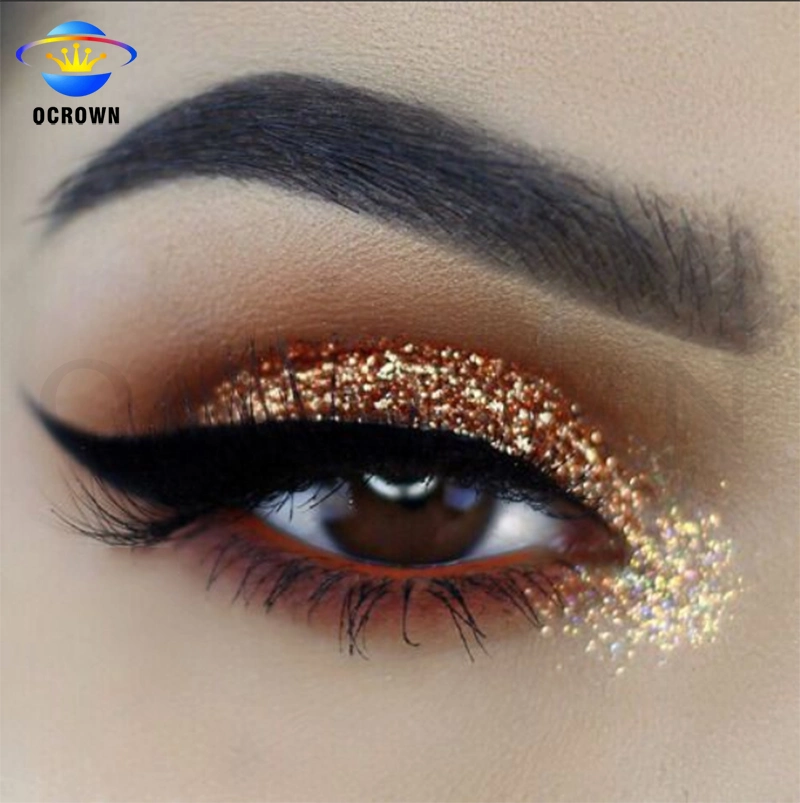 Eye Shadow Glitter Powder، بالجملة بالجملة القمامة، فضة Holo Glitter Factory