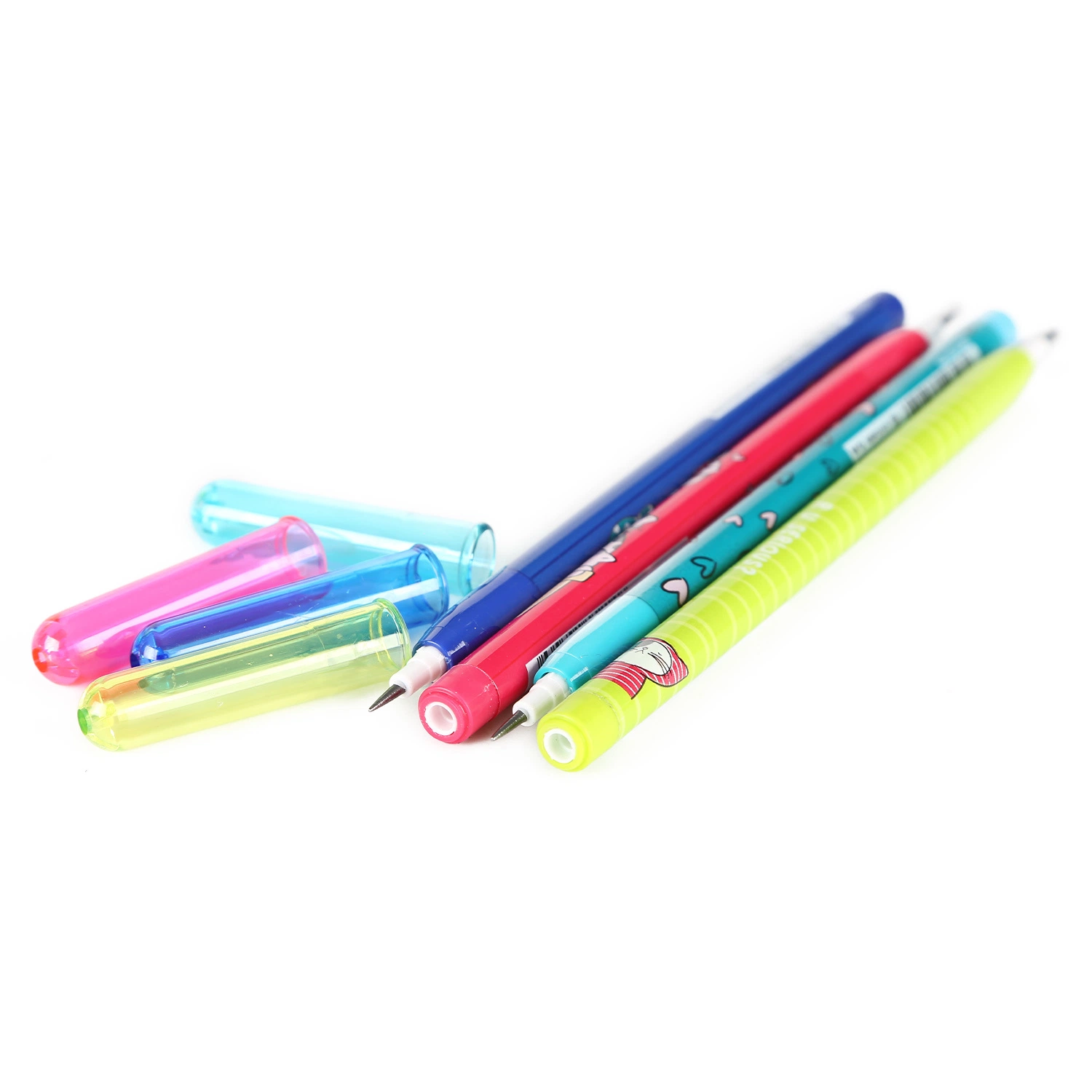 School Student Professional Stationery Custom Cute Colorful Plastic Multi Point Pencils