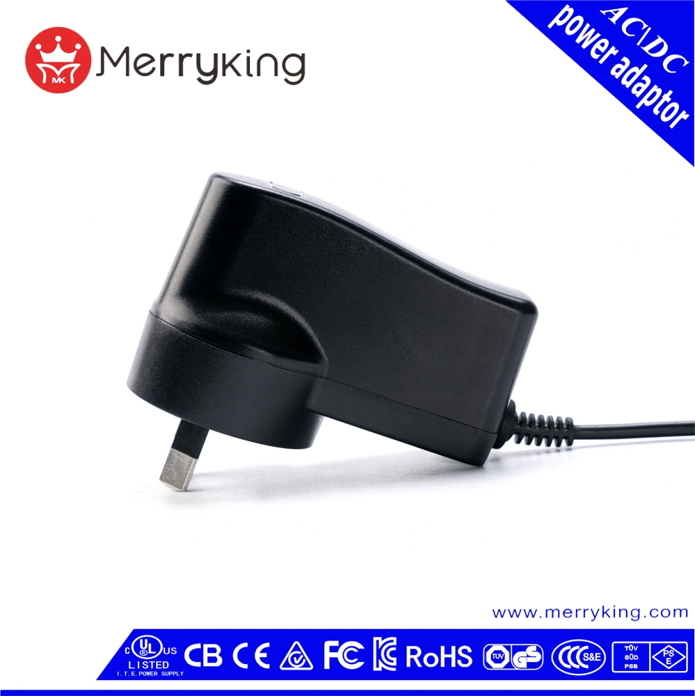 S-mark IRAM Cert Ar Plug 9V 2A Power Adapter for مكنسة كهربائية روبوت