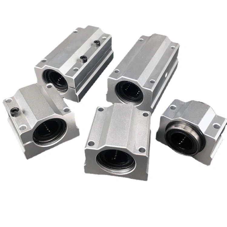 CNC Rail Linear Guide Bushing Bearing Sc8luu Double Length Linear Case