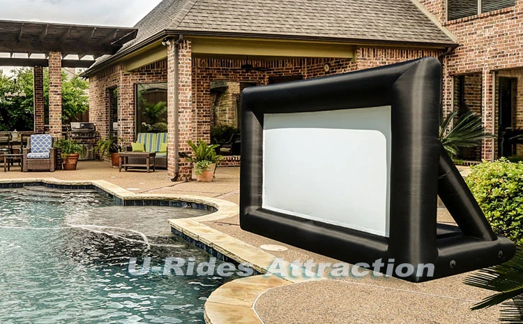 Projector Screen Inflatable Outdoor Movie Screens for Movies Portable Front Rear Projection