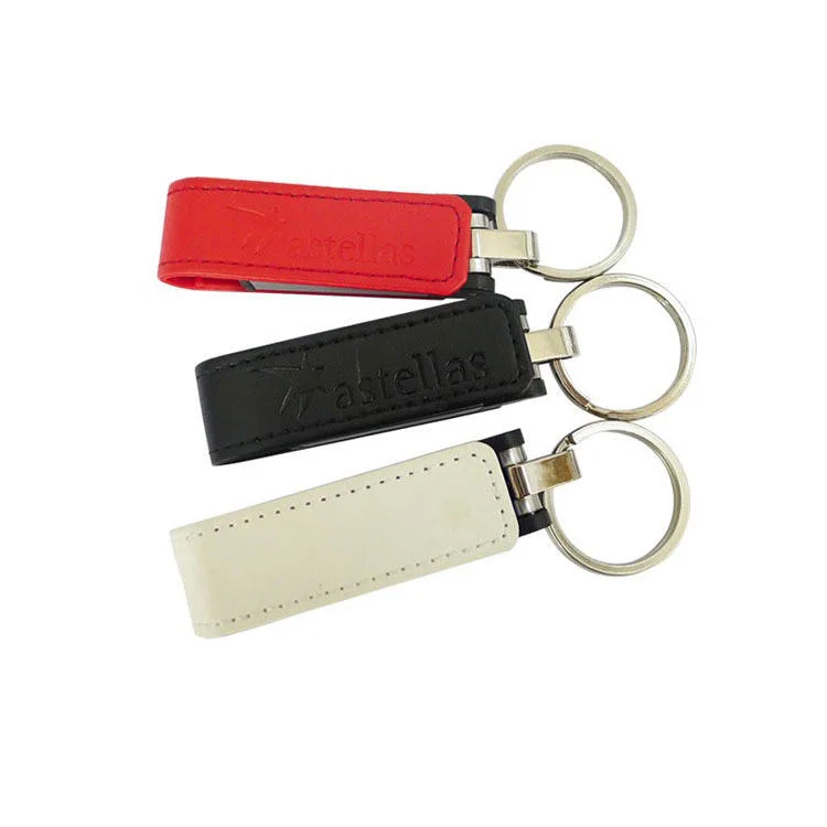 Best Gift Wireless Wholesale/Supplier Price Mini Flash Pendrives 128GB USB Pendrive Flash with Custom Logo Leather