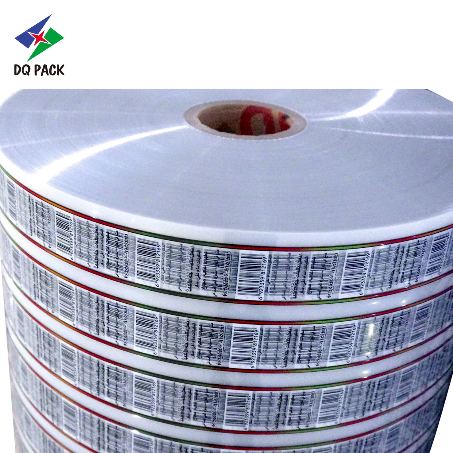 Dq Pack Plastic Flexible Packaging Material Supplier Clear Pet Film Roll Scrap Food Grade OPP Film Barrier Roll Film Plastic Packaging Film