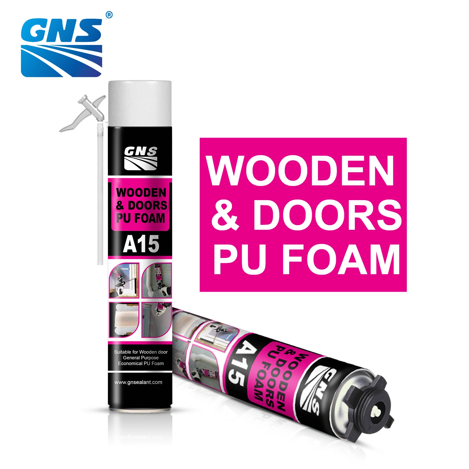 China Manufacturer Expanding Polyurethane PU Foam for Doors and Windows