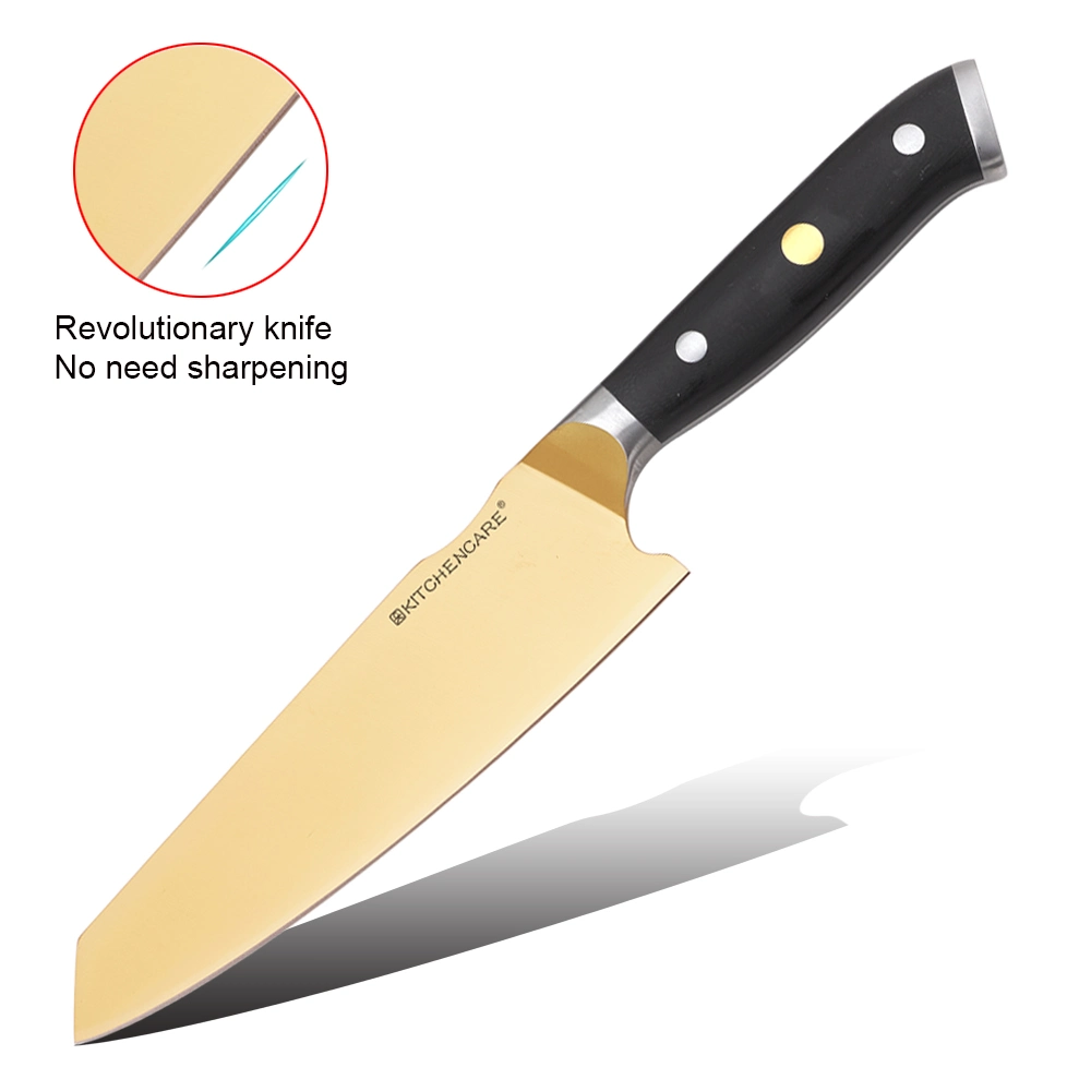 Hip-Home Stainless Steel Chef Knives Professional 6inch Gold Kitchen Knife