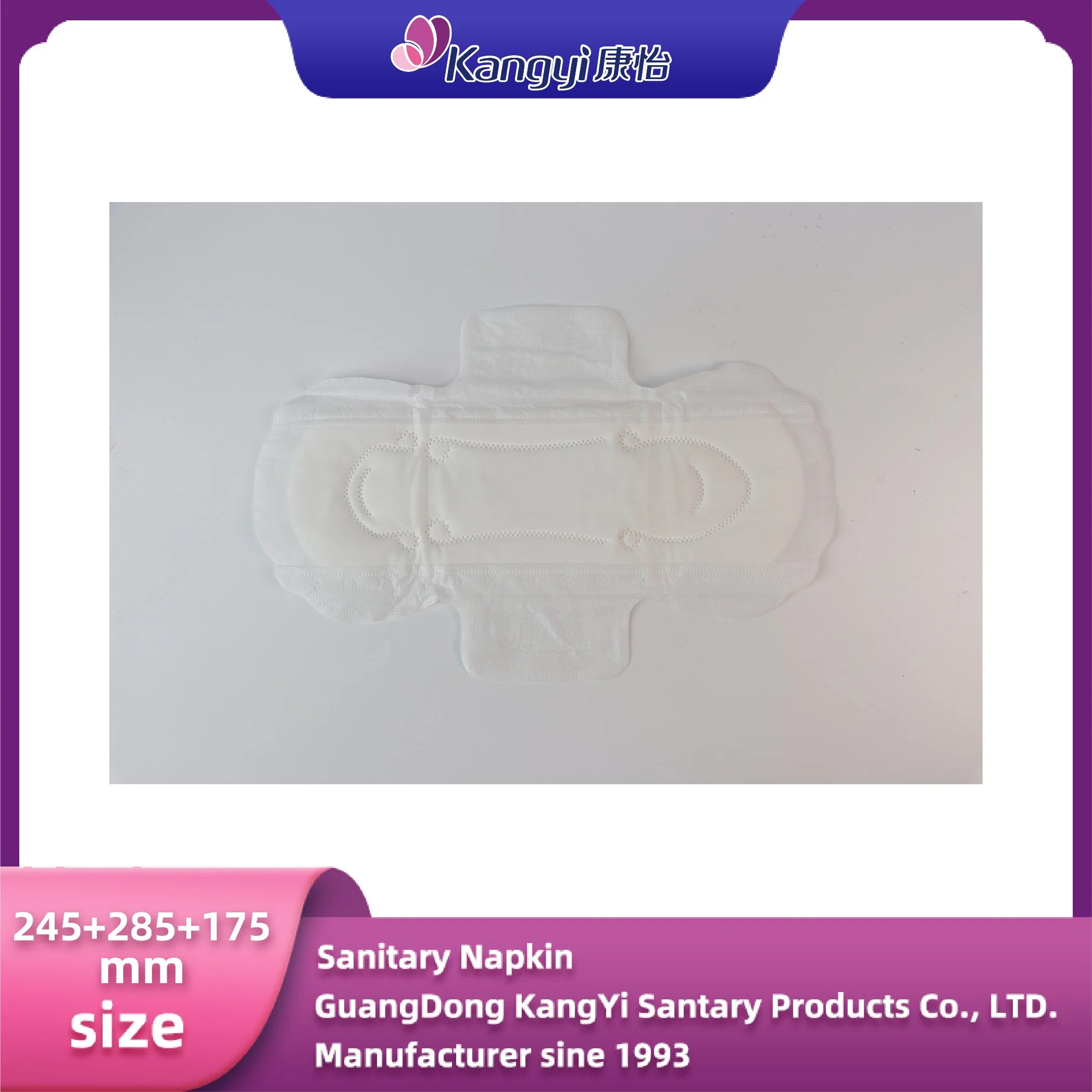 Manufacturer Best Sanitary Napkins Combination Pack Daily Use + Night Use +Panty Liner Close Skin Refreshing Sanitary Pad