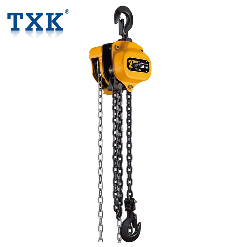 Txk Brand High Quality 0.5ton Manual Chain Lifting Hoist Block