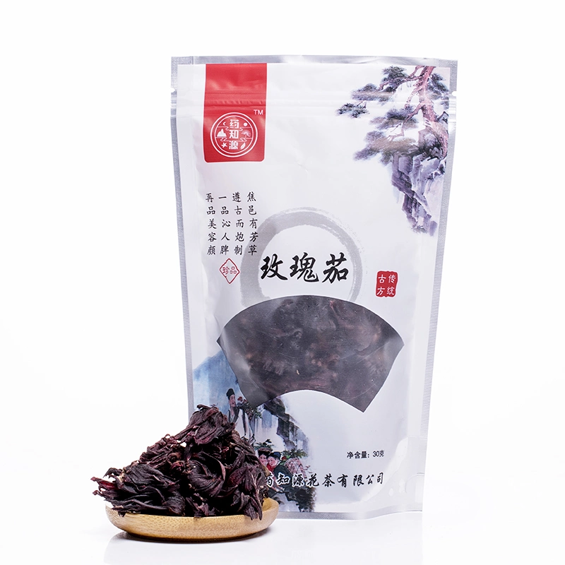 Té de Hales chino Hibiscus sabdariffa té de Roselle seco en masa