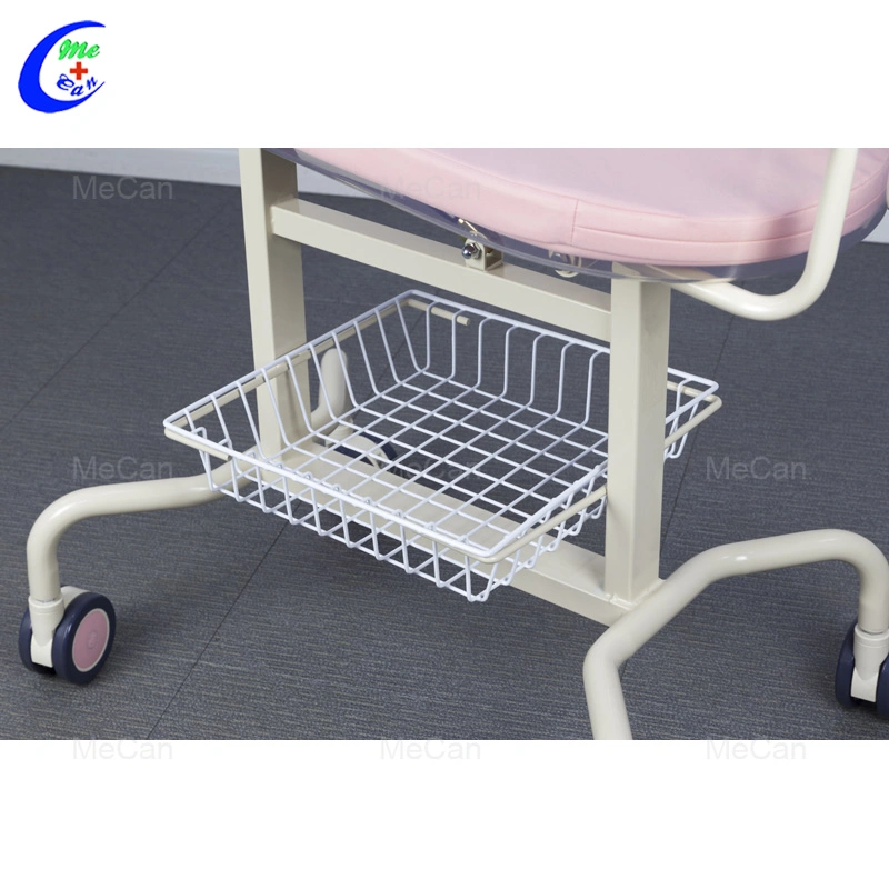 ABS Baby Cart Cuna Cuenca ángulo de ajuste de asa Hospital lactante Cama del bebé