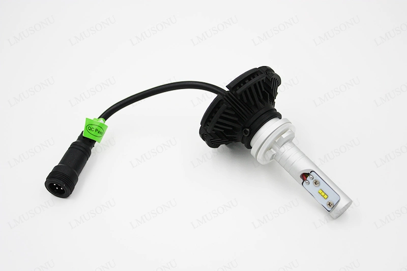 Lmusonu Car 7s 880 LED Headlight 25W 6000lm Waterproof IP67 Fanless Design