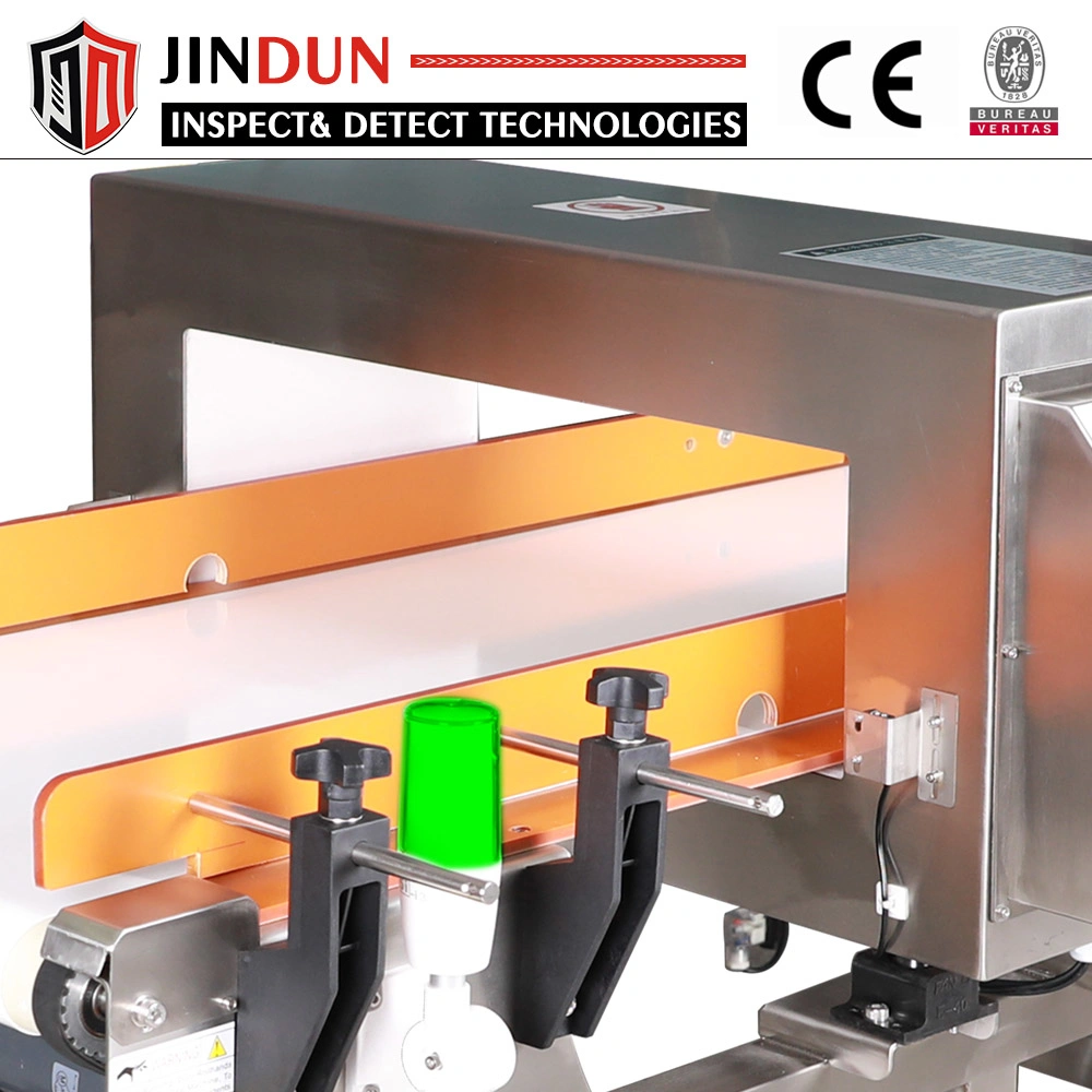 High Performance Industrial Food Metal Detector Machine with Rejector