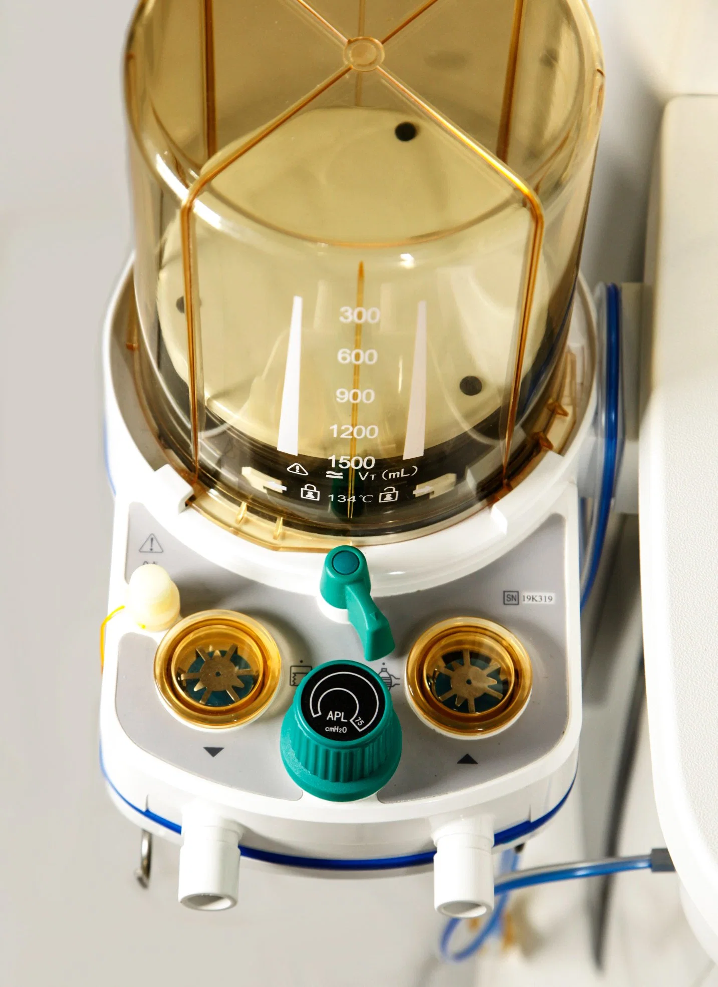 Equipo quirúrgico móvil de equipos médicos Equipos de belleza de las vías respiratorias respiración de la máquina de anestesia con ventilador
