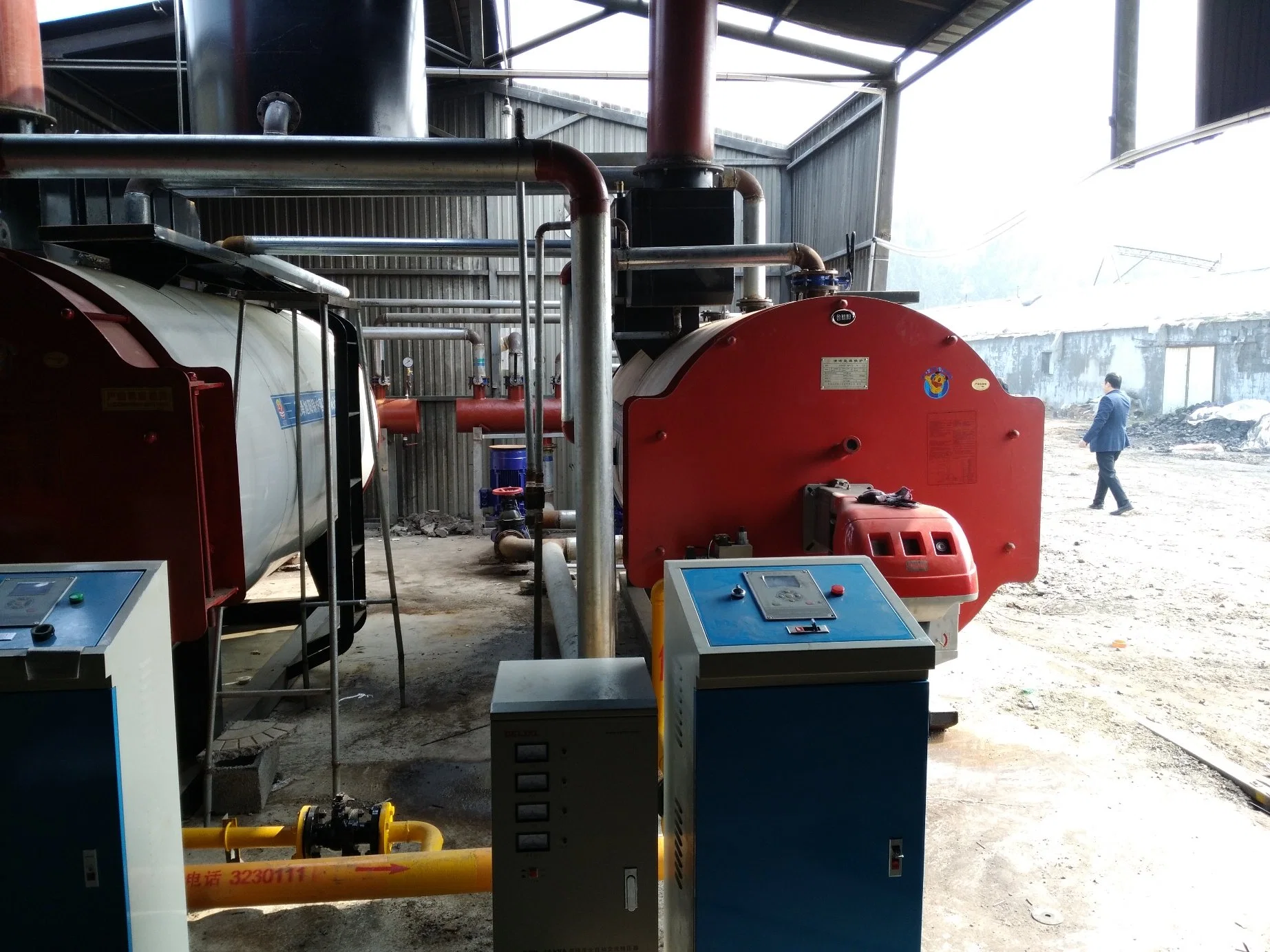 Greenhouse Heating System&#160; with Boiler/ Heating Fan/ Pipeline