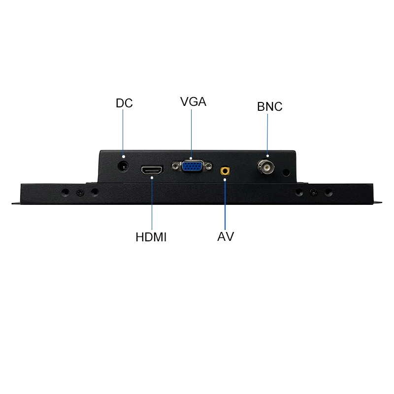 10.1" 10", incrustado de bastidor abierto Panel PC con monitor de pantalla ancha Mini caja de metal Industrial Equipo