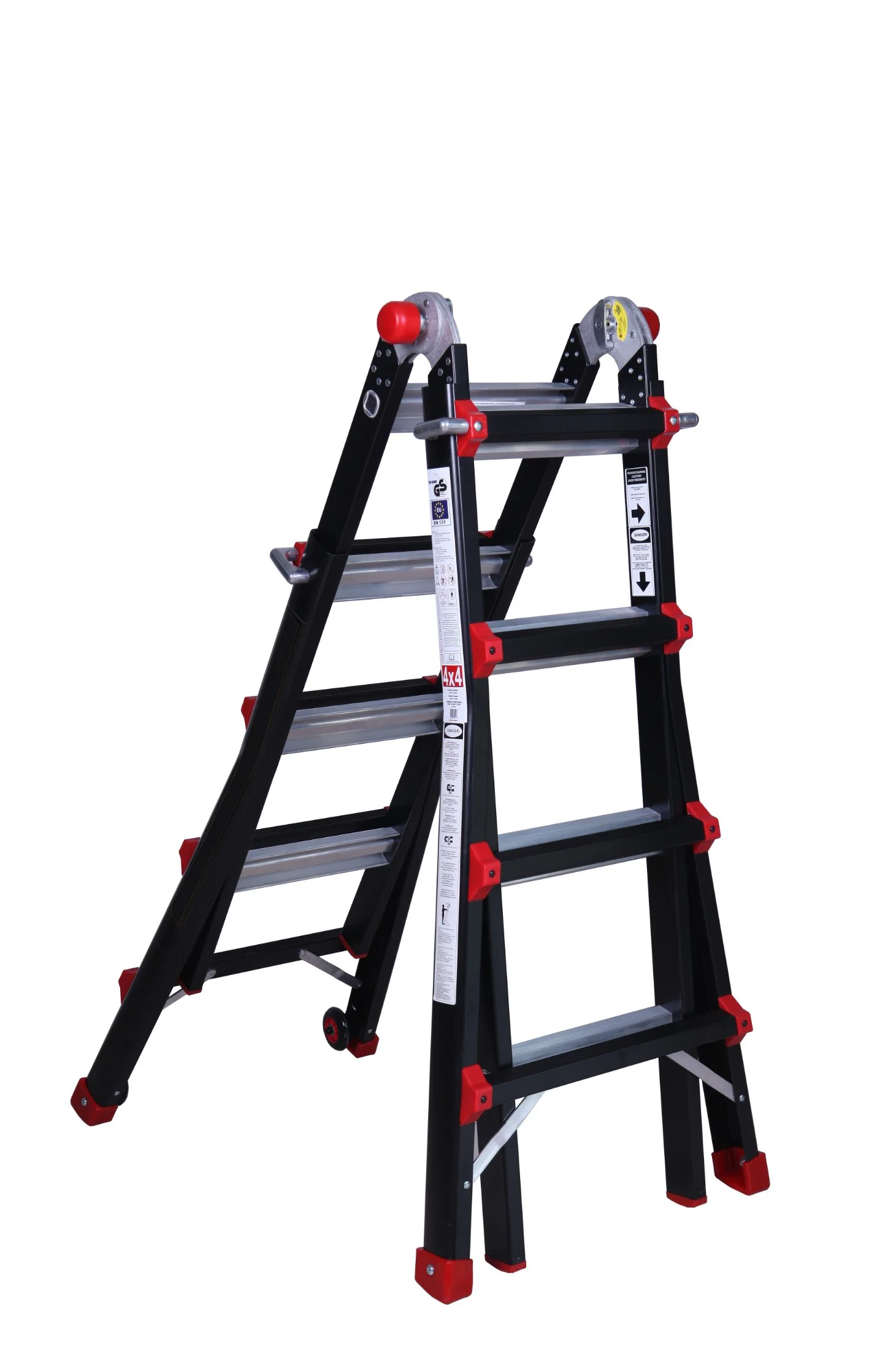 Telescopic Combination Step Ladder System 4X3, 4X4 & 4X5 Rungs Stairs Ladders