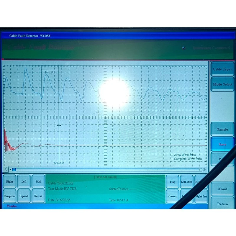 Xzh Test China Factory Portable 0-35kv كابل منخفض الجهد اختبار نظام موقع العطل