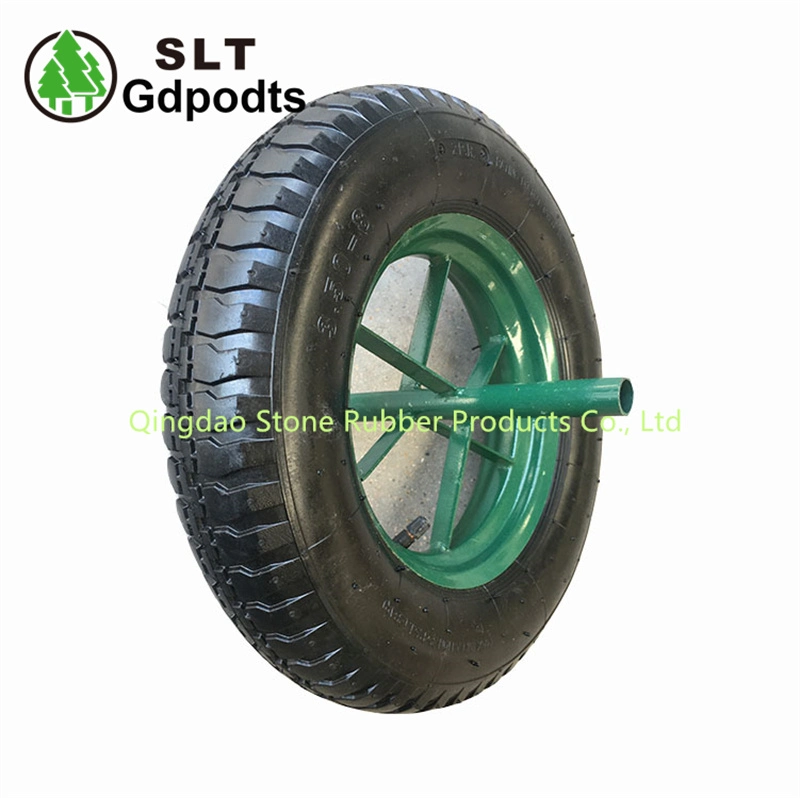 3.50-8 Pneumatic Rubber Wheel Wheelbarrow Wheel