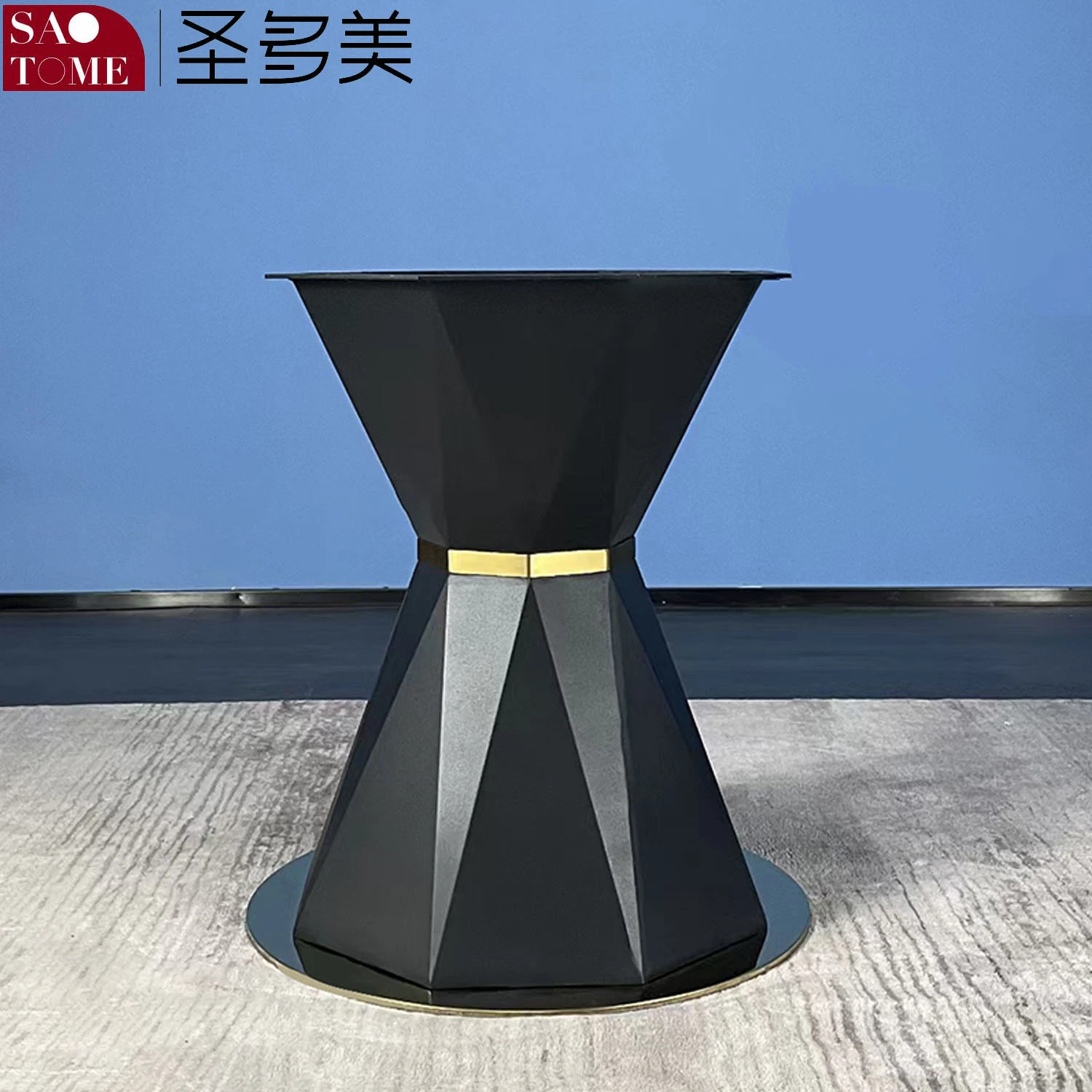 Modern Home Hotel Furniture with Turntable Round Dining Table