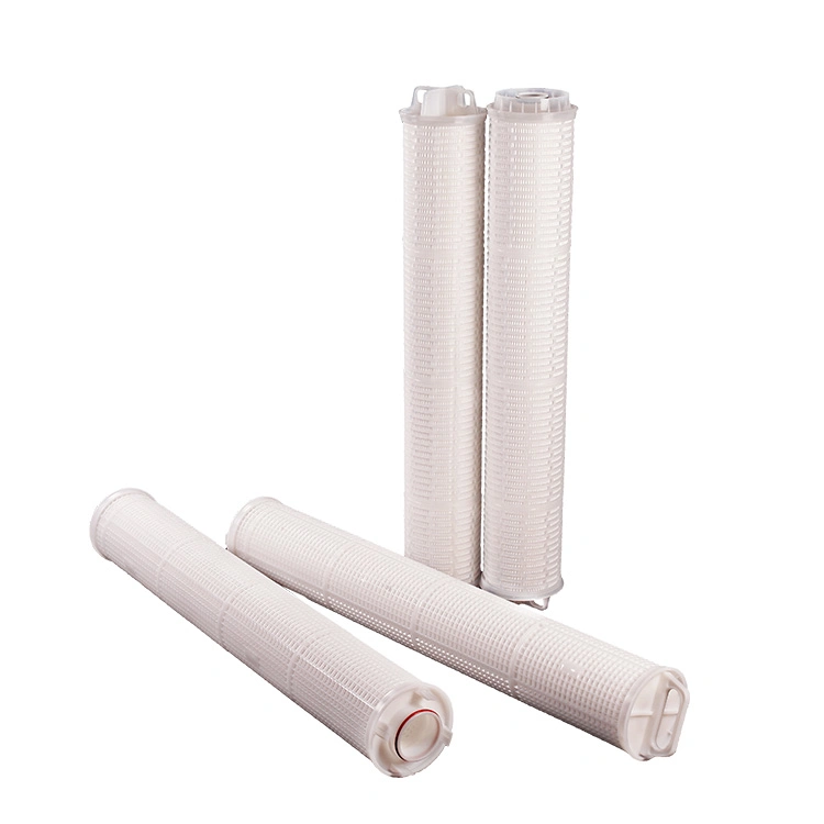 Darlly Replacement 165mm PP Pleated Filter High Flow Cartridge 40" 60" for Ground Water Filtration High Flow Rate Filter Element