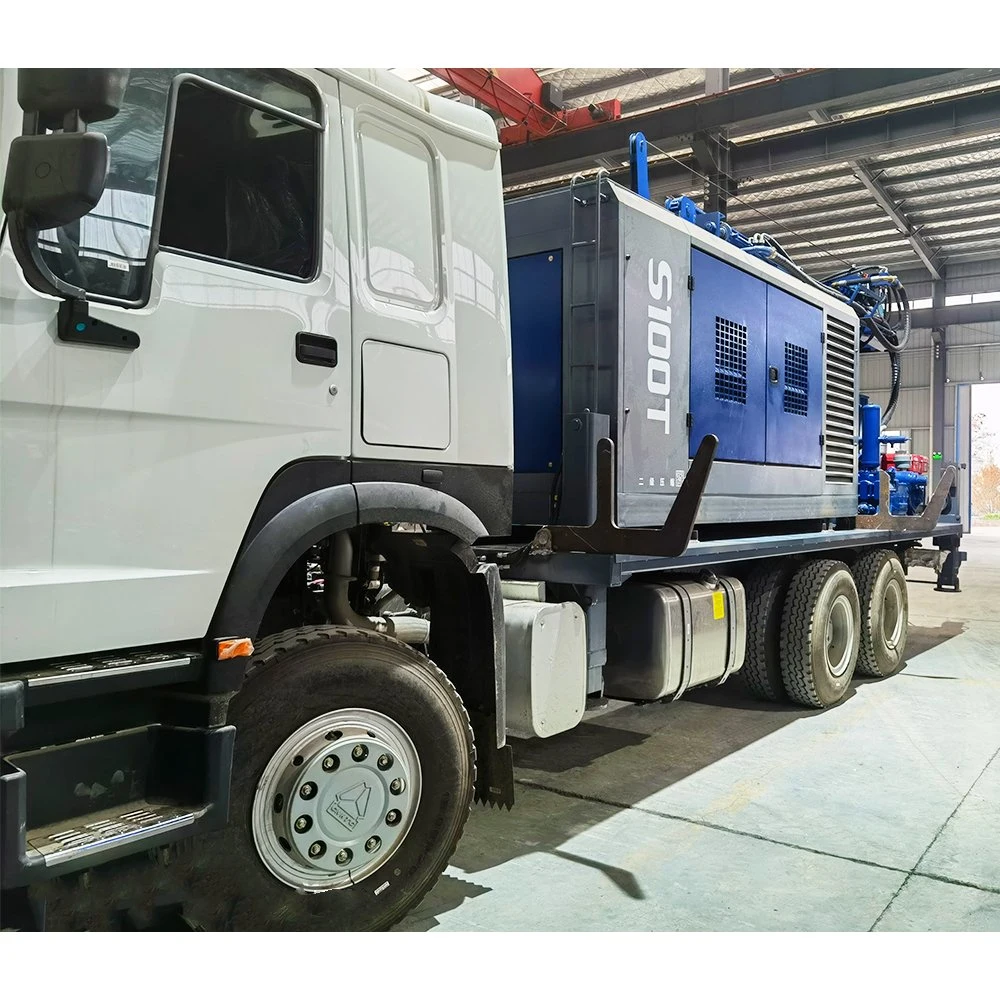 Dminingwell 450m LKW montiert Wasserbrunnen Bohranlage mit Option Chassis zum Verkauf