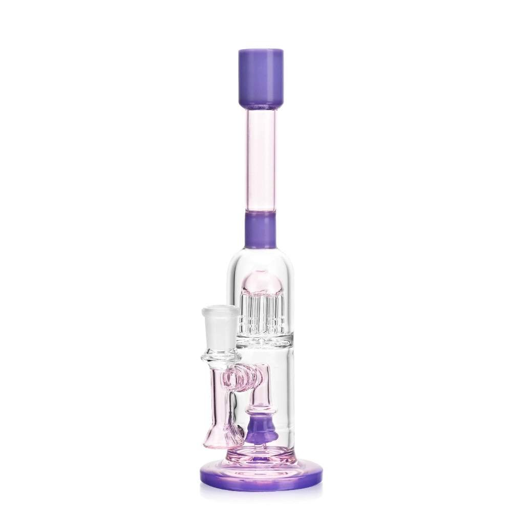 Esigo Mini Design 9 Zoll Großhandel Baum Perc Slime Farbe Glas Hookah Öl DAB Rig Rauchen Glas Wasserpfeife mit Schneller Versand