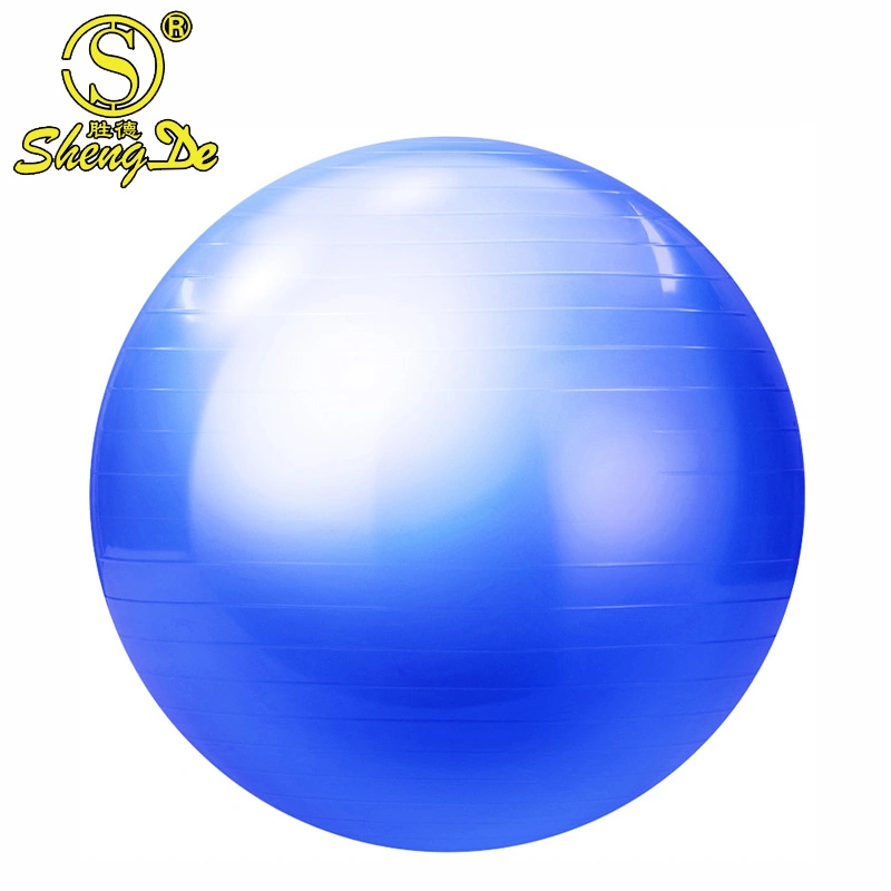 Fashion Fitness Gym Printing Fashion 4*6*9 PVC Foam Yoga Ball