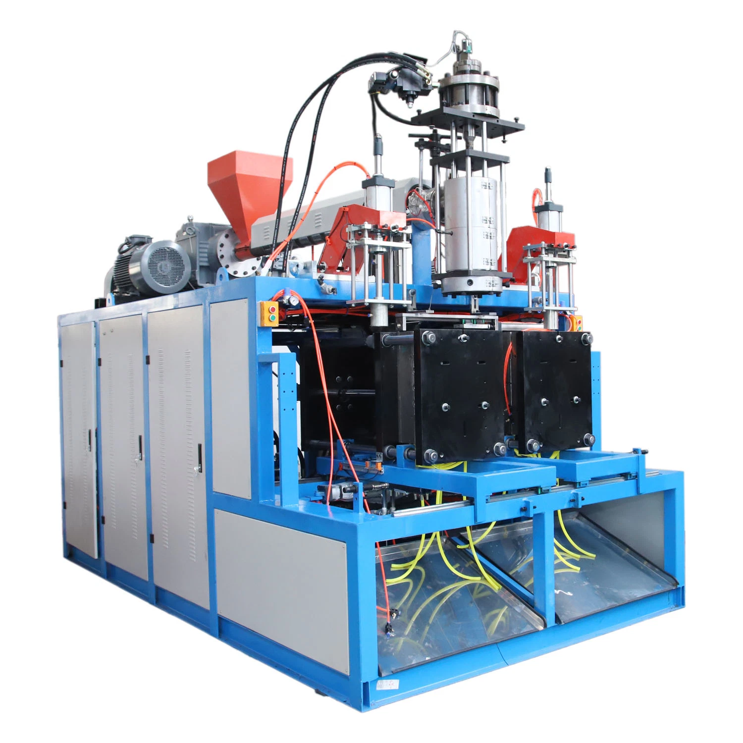 2 Liters Plastic Lubricating Oil Bottle Making Extrusion Blow Molding Machine Manufacturer