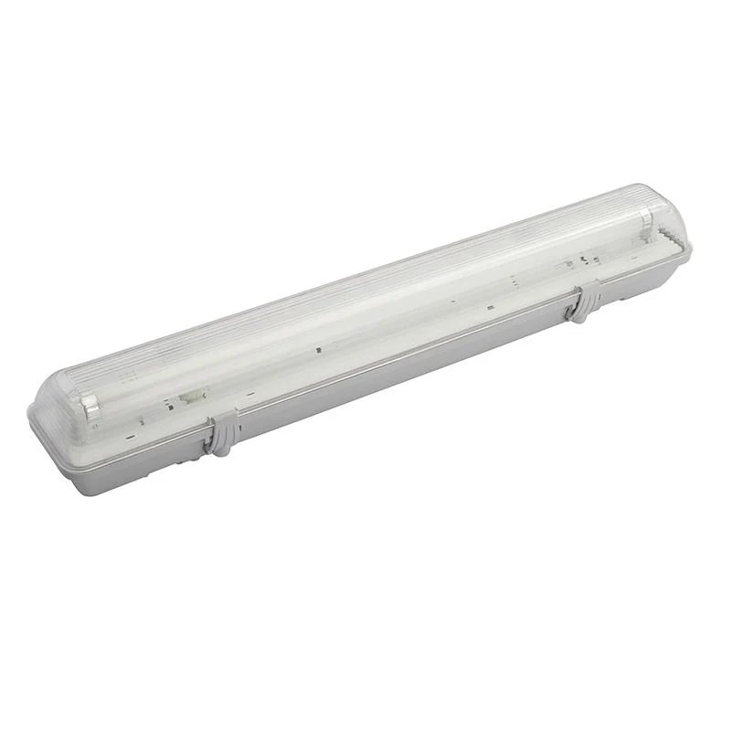 Hot Selling Vapor Poof Single Tube Clear Cover 18W 1600lm Daylight LED Tri-Proof Light IP65 180degee LED Tri-Proof