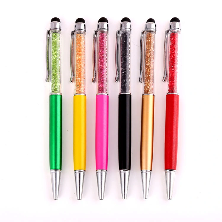 Crystal Diamond Touchscreen Kugelschreiber Kapazitiver Stylus Pen