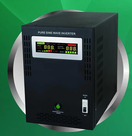 Tragbarer Solar-Wechselrichter 300W-5000W 12V/24V/48V mit reinem Sinuswellen-Hybrid/Soalr Strom-Wechselrichter für Haus oder Auto/externe Stromversorgung/Solarladung DC oder AC/USV Umrichter