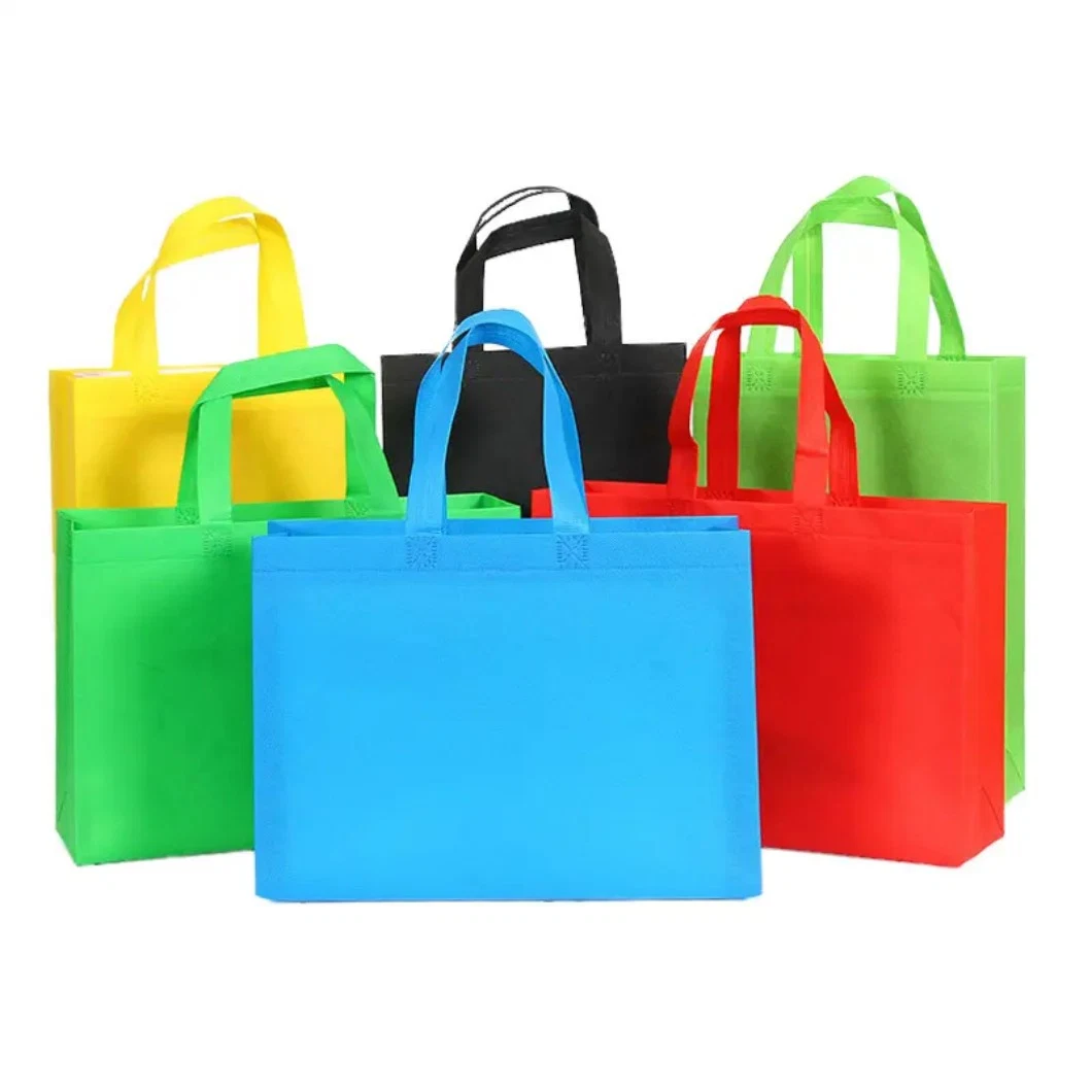 Reusable Ecological Nonwoven Non Woven Textile Shopping Bag Non-Woven Tote Bag with Logo