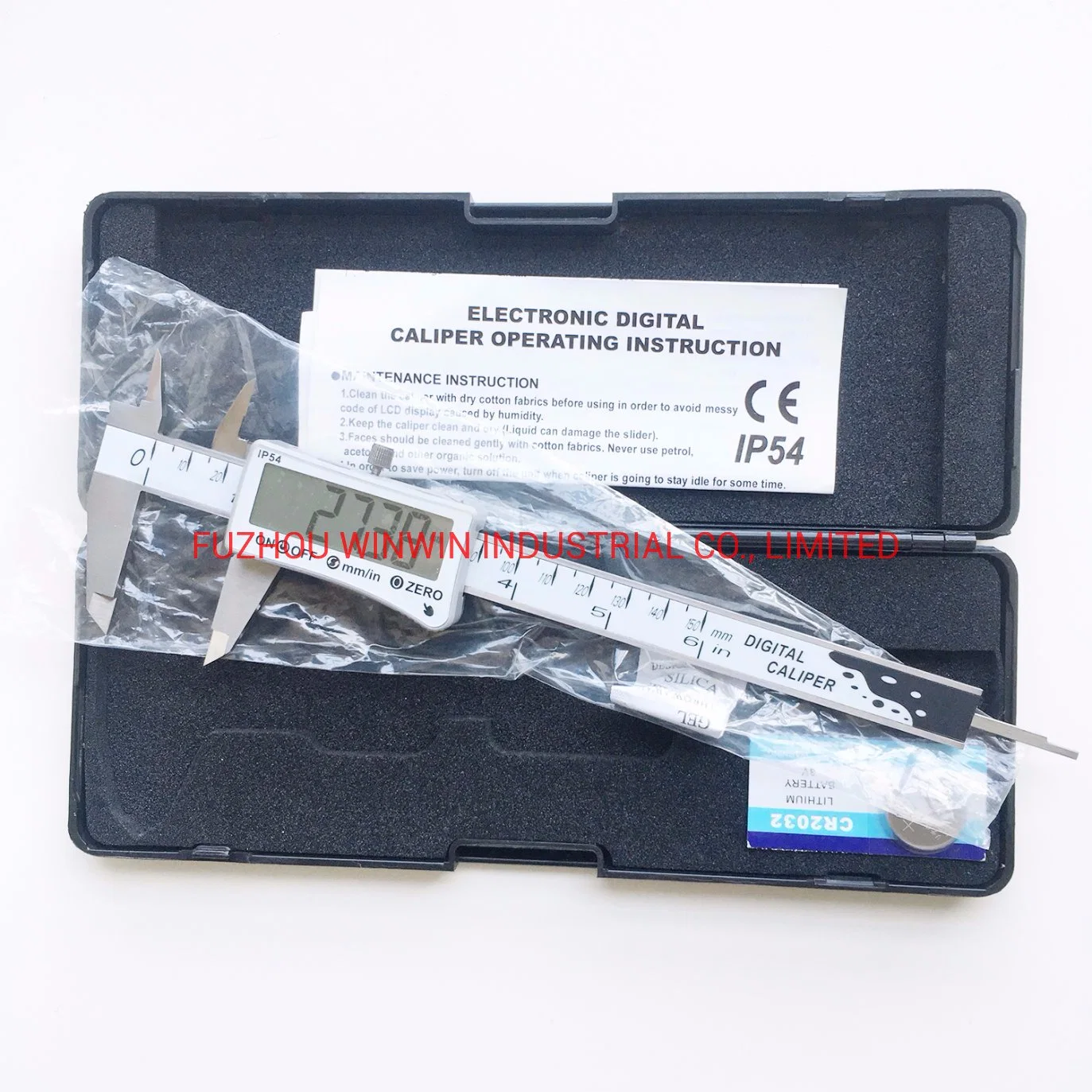 High Precision 150 X 0.01mm Touch Screen Digital Caliper (WW-AH54A)