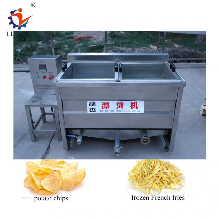 Frozen French Fries Machine with Gas Heating