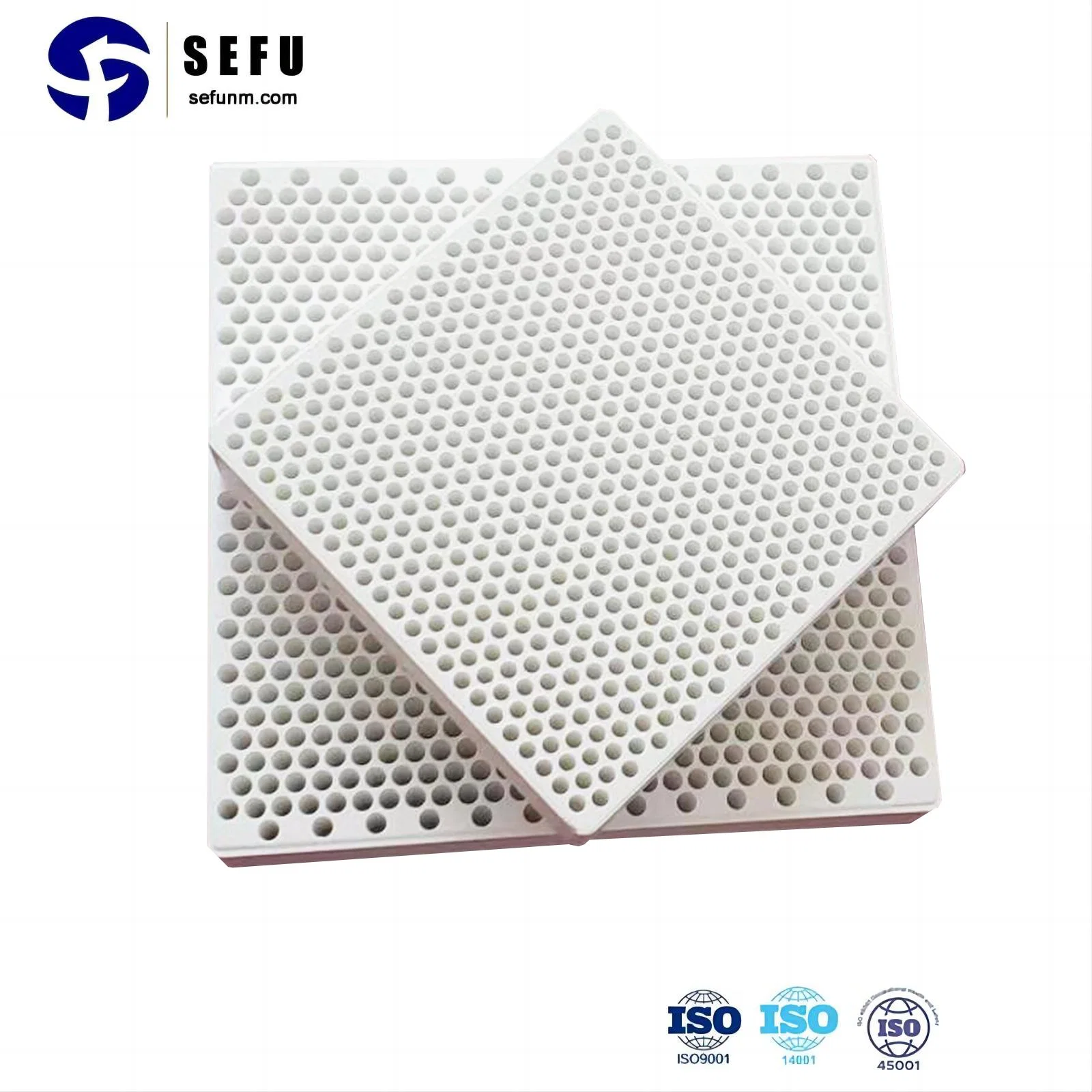 Molten Iron Cordierite Refractory Filtration Plate Honeycomb Ceramic Filters for Metal Foundry