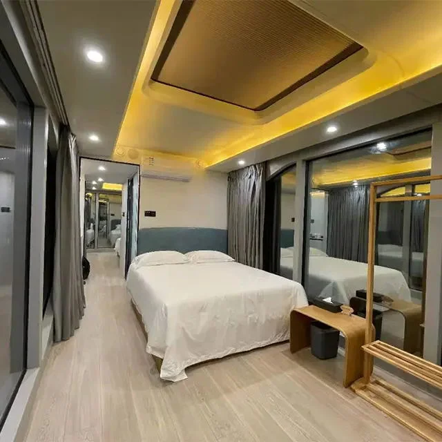 E7 Luxury Electric Modular Mobile Container Home Generators Tourist Attraction Park Hotel