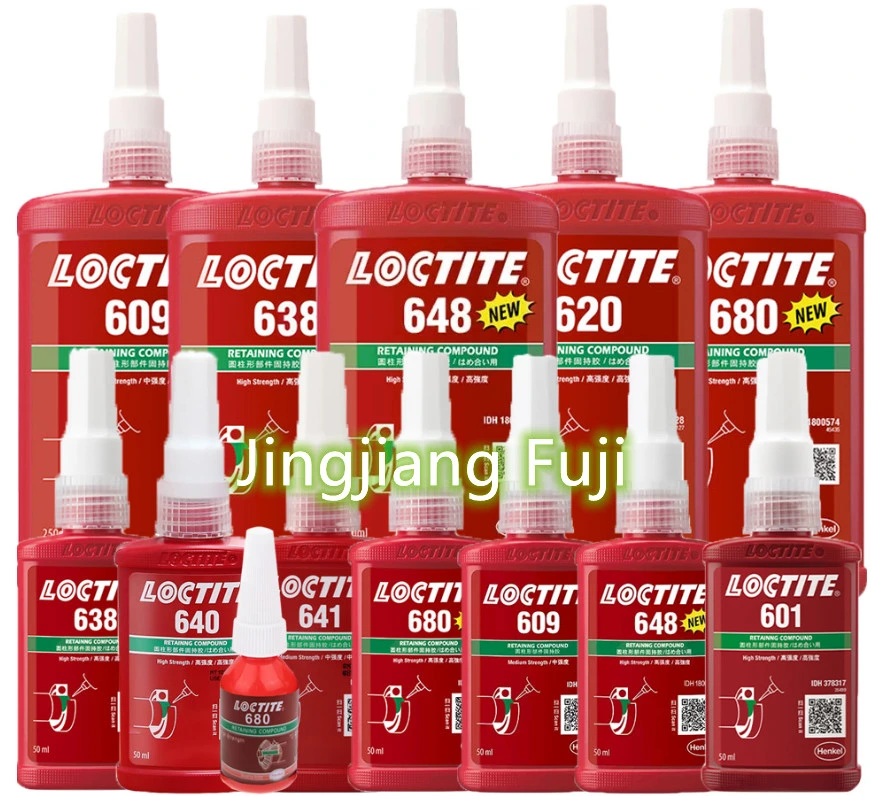 Loctiter 601 603 609 620 640 640 638 648 680 Cylinder Part Retainer Bearing Glue Anaerobic Retaining Liquid Glue Epoxy 50ml